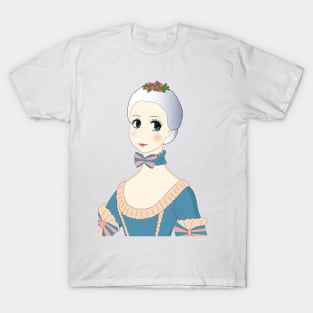 Young Marie Antoinette - Vintage Manga Style T-Shirt